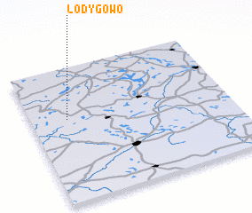 3d view of Łodygowo