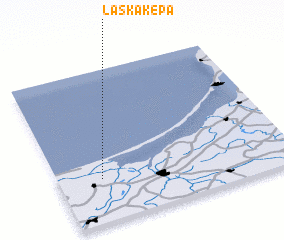 3d view of Łaska Kępa