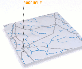 3d view of Bagouélé