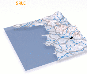 3d view of Salč