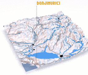 3d view of Donji Murići