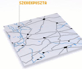 3d view of Székekpuszta