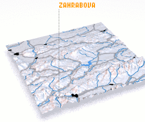 3d view of Zahrabová