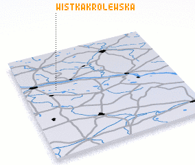 3d view of Wistka Królewska