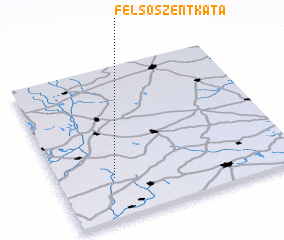 3d view of Felsőszentkata