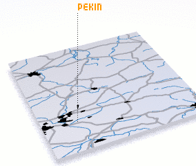 3d view of Pekin