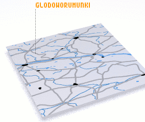 3d view of Głodowo Rumunki