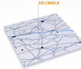 3d view of Solca Mała