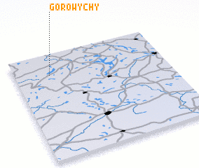 3d view of Gorowychy