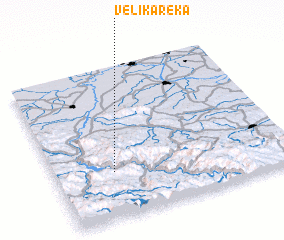 3d view of Velika Reka