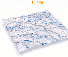 3d view of Zminica