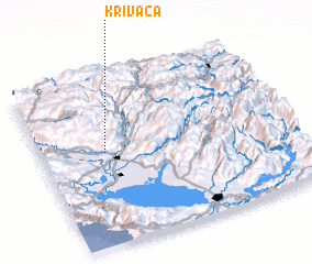 3d view of Krivača