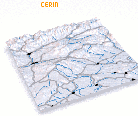 3d view of Čerín