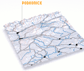 3d view of Podkonice