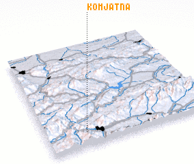 3d view of Komjatná