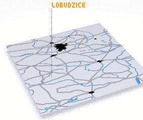 3d view of Łobudzice