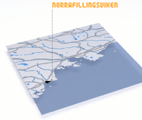 3d view of Norra Fillingsviken