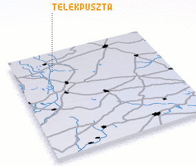 3d view of Telekpuszta