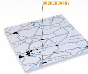 3d view of Bobrek Górny