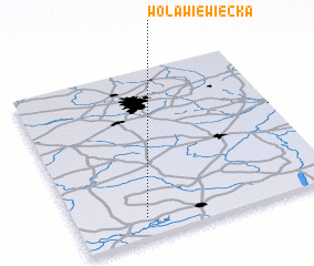 3d view of Wola Wiewiecka