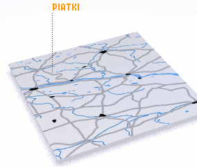 3d view of Piątki