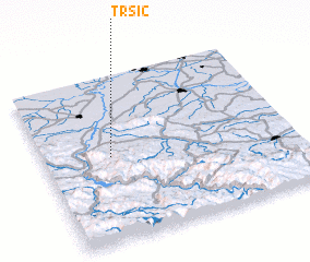 Tršić (Serbia and Montenegro) map - nona.net