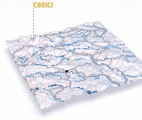 3d view of Cosići