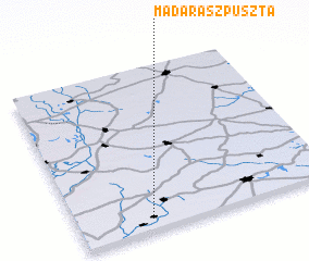 3d view of Madarászpuszta