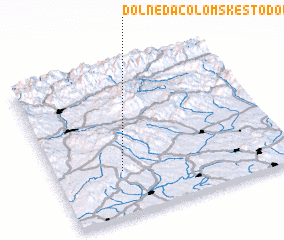 3d view of Dolné Dačolomské Stodoly