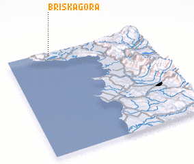 3d view of Briska Gora