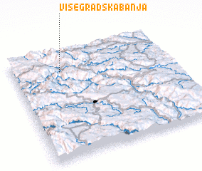 3d view of Višegradska Banja