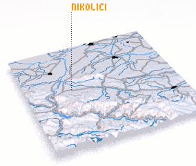 3d view of Nikolići