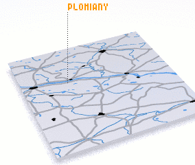 3d view of Płomiany