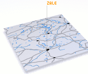 3d view of Żałe