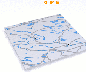 3d view of Skivsjö