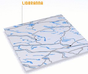 3d view of Lidbränna