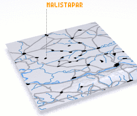 3d view of Mali Stapar