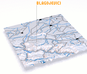 3d view of Blagojevići