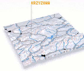 3d view of Krzyżowa