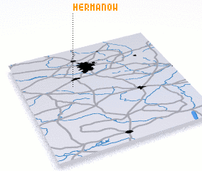 3d view of Hermanów