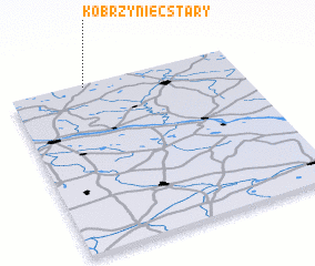 3d view of Kobrzyniec Stary