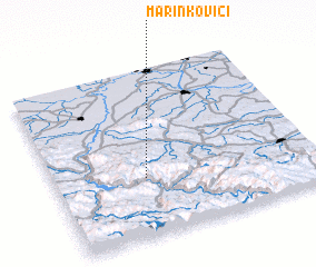 3d view of Marinkovići