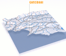 3d view of Gansbaai