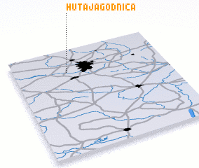 3d view of Huta Jagodnica