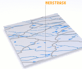 3d view of Mensträsk