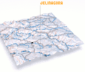 3d view of Jelina Gora