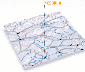 3d view of Mešovka