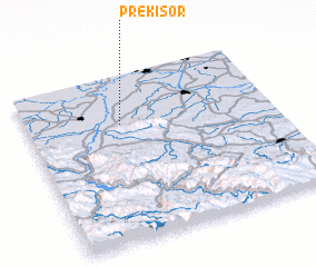 3d view of Preki Šor