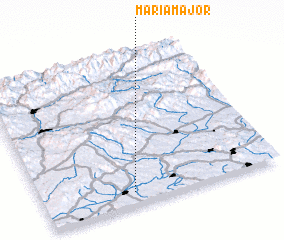 3d view of Máriamajor