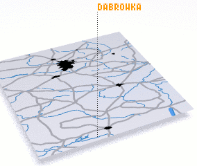 3d view of Dąbrówka